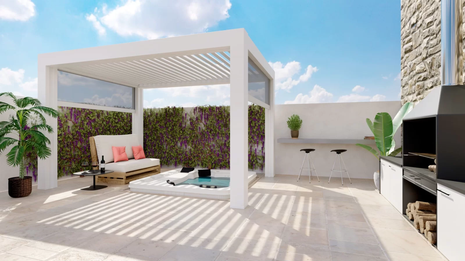 Pergola bioclimatica