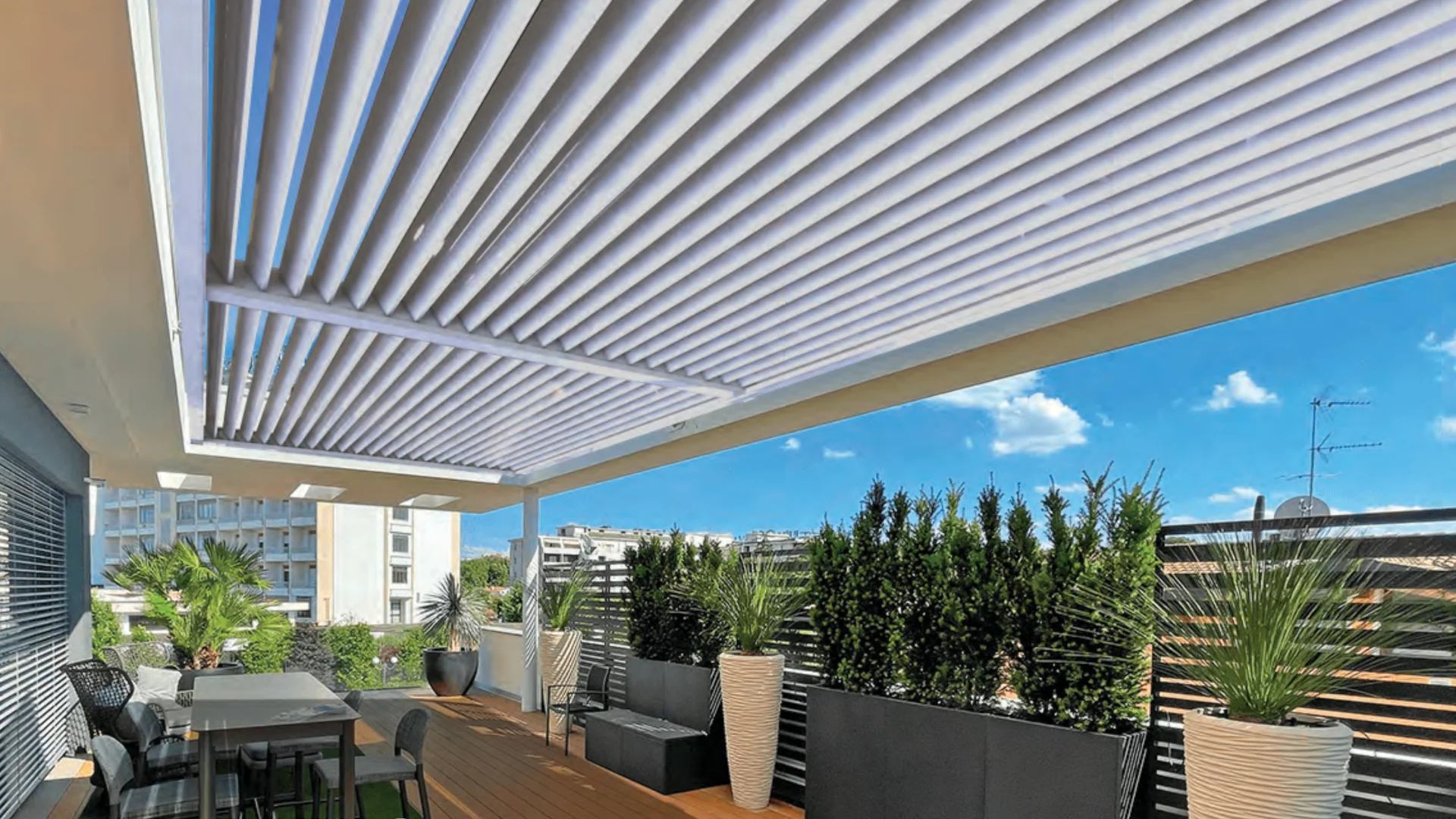 Pergola bioclimatica
